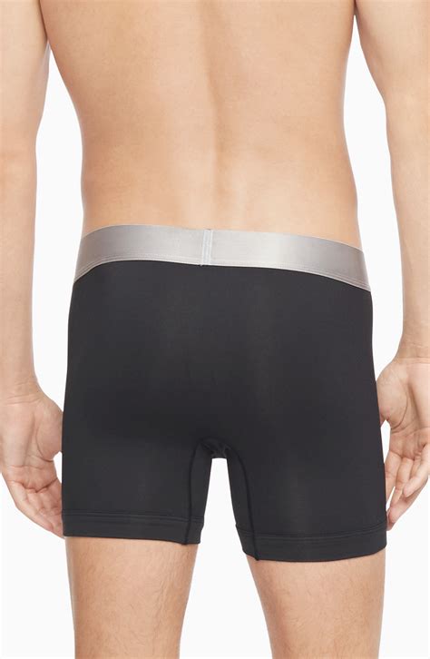 men's 3-pk steel waistband boxer briefs|Calvin Klein Men's Steel Micro Boxer Brief .